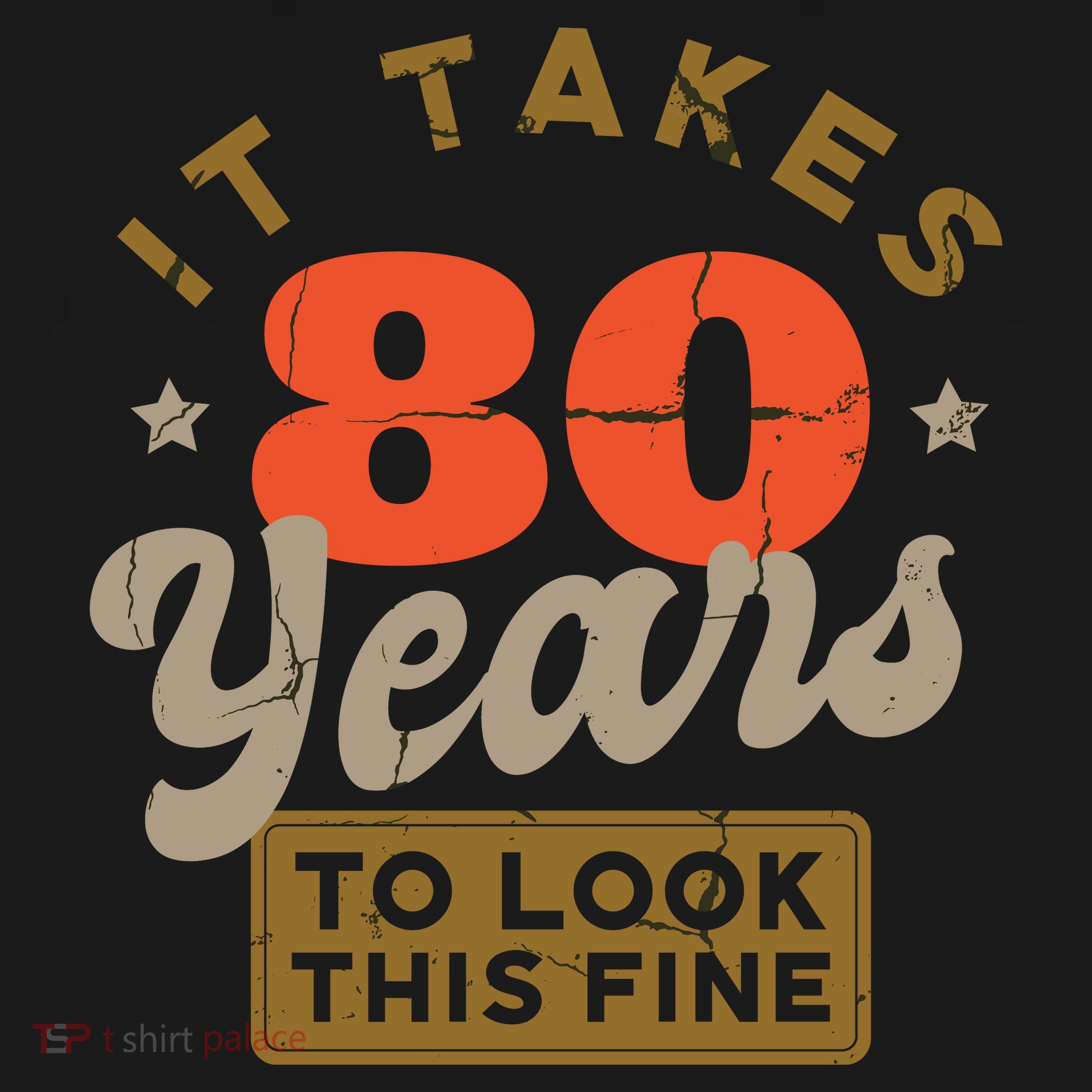 Funny 80th Birthday Saying 80 Years Old Quote Coaster