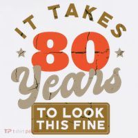 Funny 80th Birthday Saying 80 Years Old Quote Women's Tank Top thumb 5