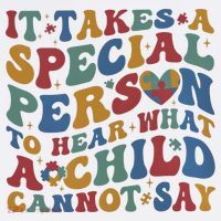 It Takes A Special Person To Hear What A Child Cannot Say Women's Hoodie thumb 2