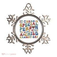 It Takes A Special Person To Hear What A Child Cannot Say Ornament thumb 0
