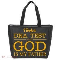I Took A DNA Test And God Is My Father Tote Bag thumb 0