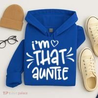 I'm That Auntie Hoodie thumb 4