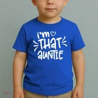 I'm That Auntie Toddler T-Shirt thumb 2