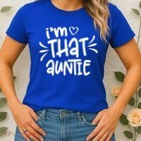 I'm That Auntie Women's T-Shirt thumb 2