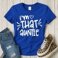 I'm That Auntie Women's T-Shirt thumb 3