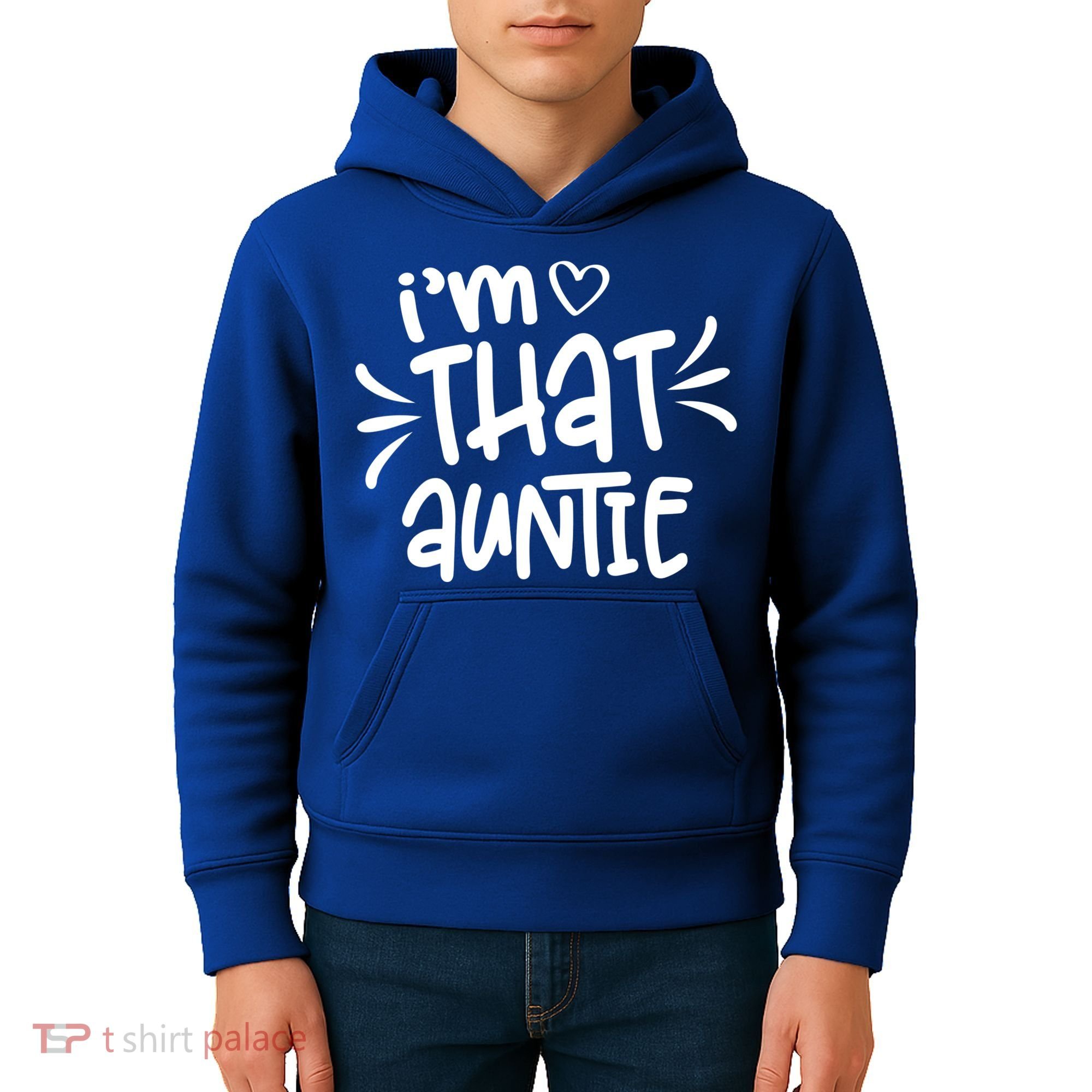 I'm That Auntie Kids Hoodie