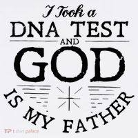 I Took A Dna Test God Is My Father Jesus Christian Ornament thumb 1