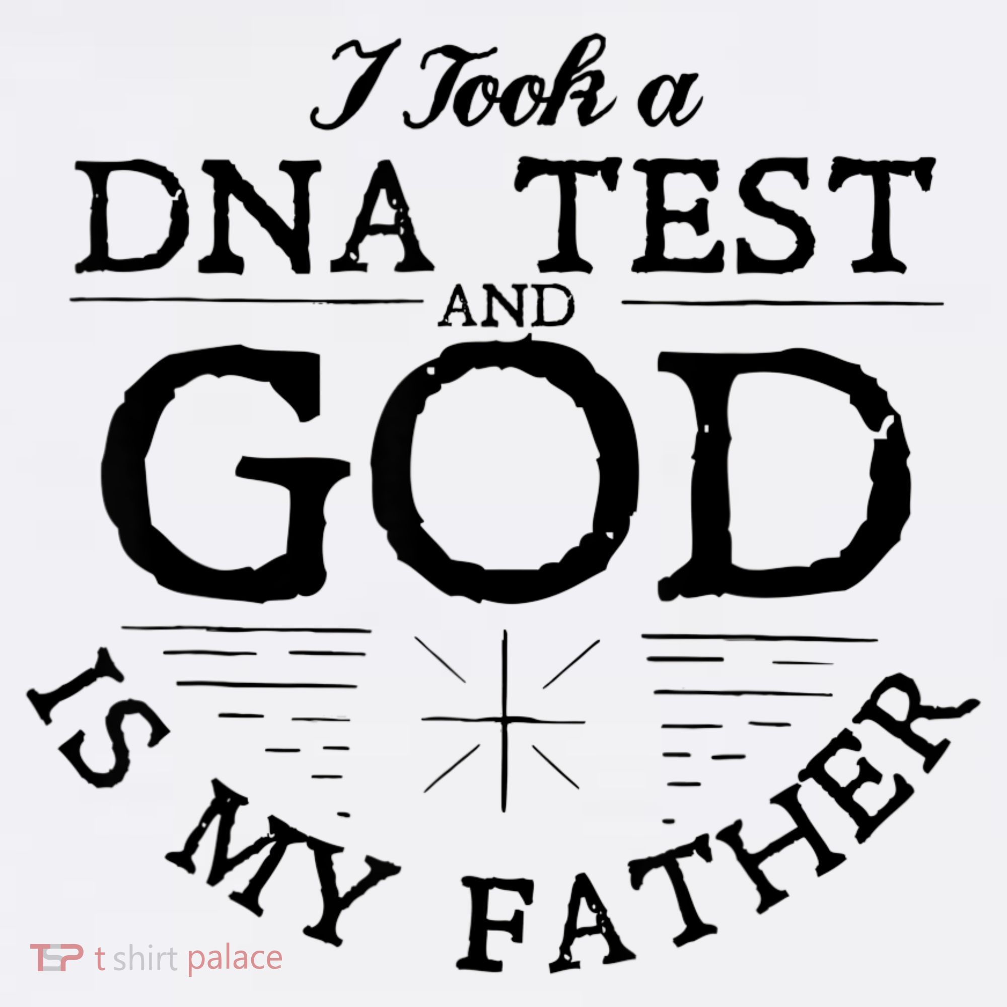 I Took A Dna Test God Is My Father Jesus Christian Ornament