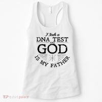 I Took A Dna Test God Is My Father Jesus Christian Women's Tank Top thumb 0