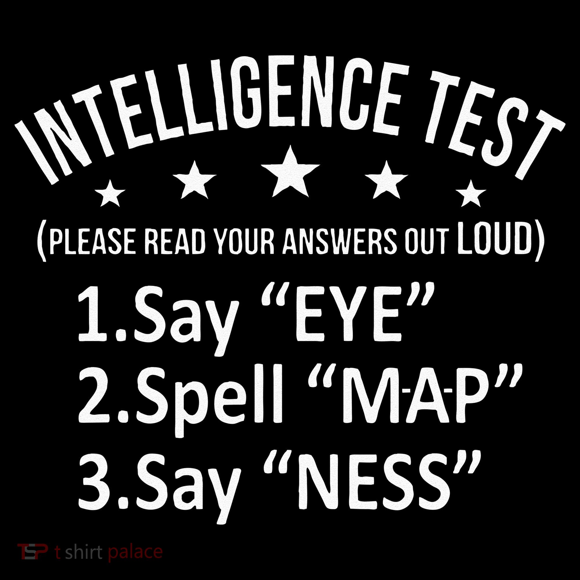 Intelligence Test Adult Humor Funny Sarcasm Graphic Women's Hoodie