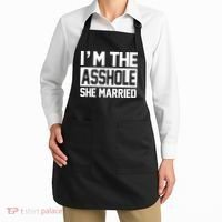 I'm The Asshole She Married Apron thumb 2