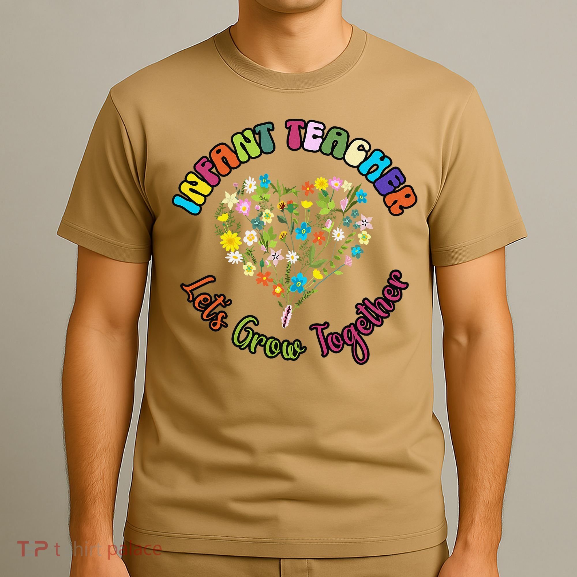Infant Teacher Appreciation Week Wildflower Floral Women T-Shirt