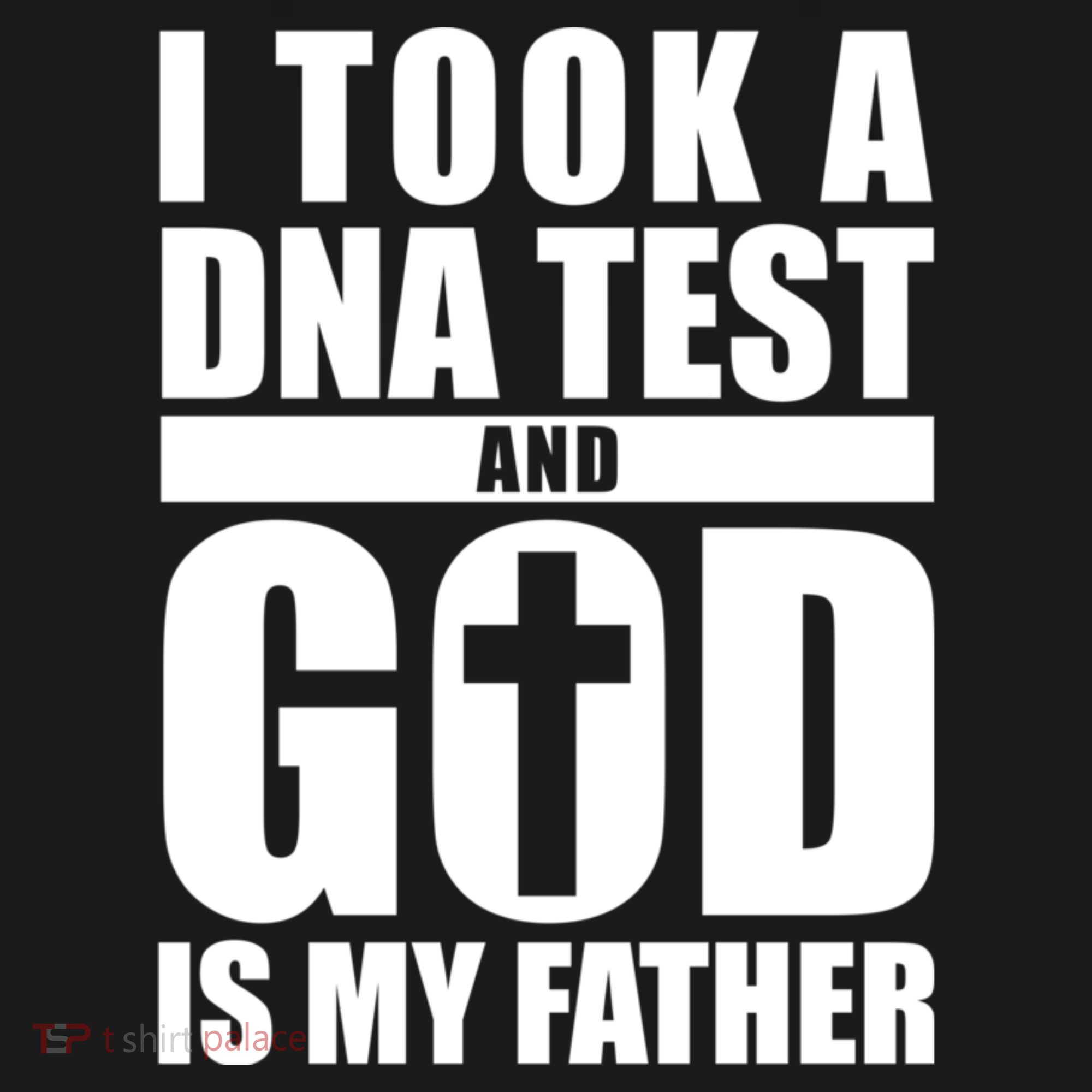 I Took A Dna Test And God Is My Father Christianity Mousepad