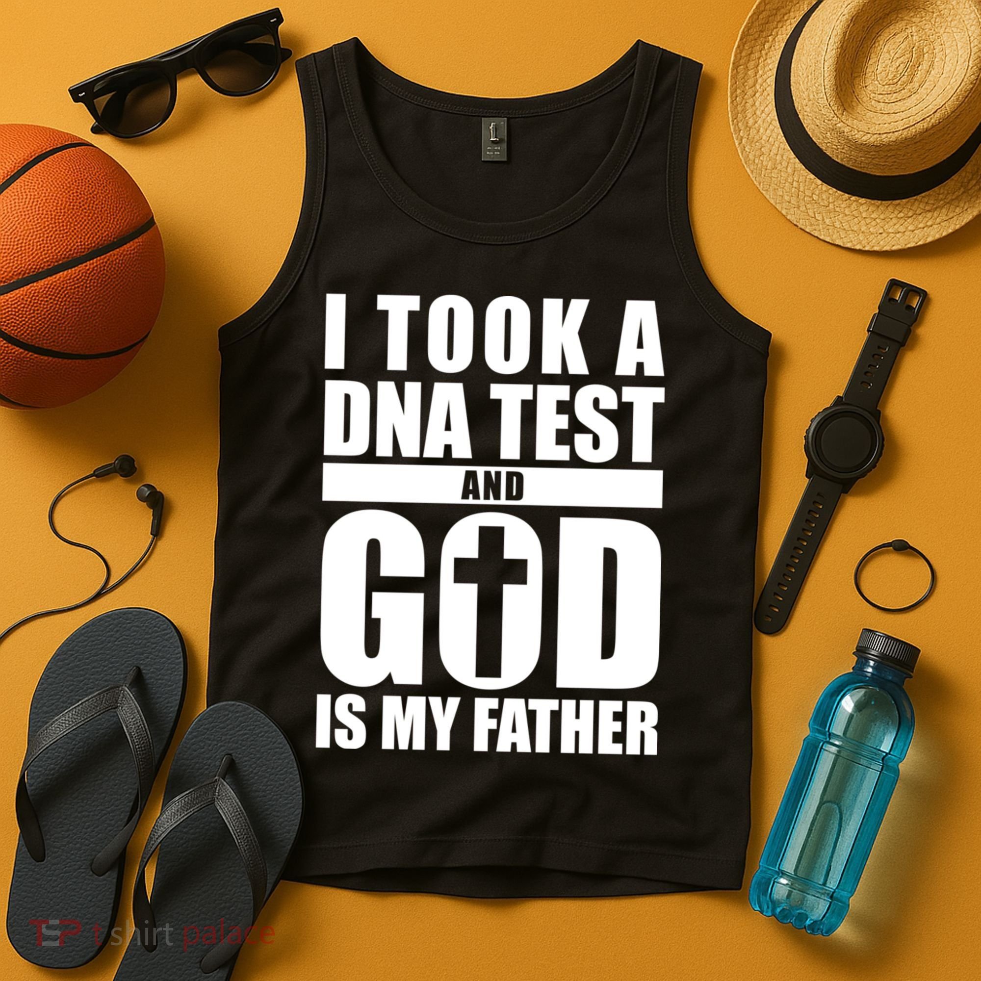 I Took A Dna Test And God Is My Father Christianity Tank Top