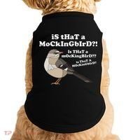 Is That A Mockingbird Funny Mockingbird Meme Doggie Tank thumb 0