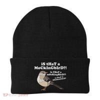 Is That A Mockingbird Funny Mockingbird Meme Beanie thumb 0