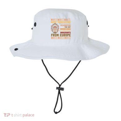 Indigenous Thanksgiving American Fed Undocumented Immigrants Bucket Hat