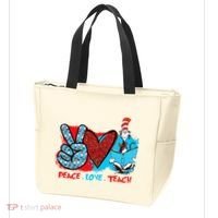 I Teach A Thing Or Two In Preschool Kindergarten 2nd Grade Tote Bag thumb 3