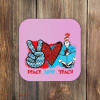 I Teach A Thing Or Two In Preschool Kindergarten 2nd Grade Coaster thumb 0