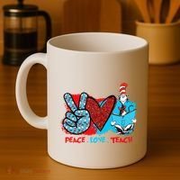 I Teach A Thing Or Two In Preschool Kindergarten 2nd Grade Coffee Mug thumb 4
