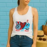 I Teach A Thing Or Two In Preschool Kindergarten 2nd Grade Women's Tank Top thumb 2