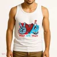 I Teach A Thing Or Two In Preschool Kindergarten 2nd Grade Tank Top thumb 3