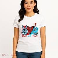 I Teach A Thing Or Two In Preschool Kindergarten 2nd Grade Women's T-Shirt thumb 4