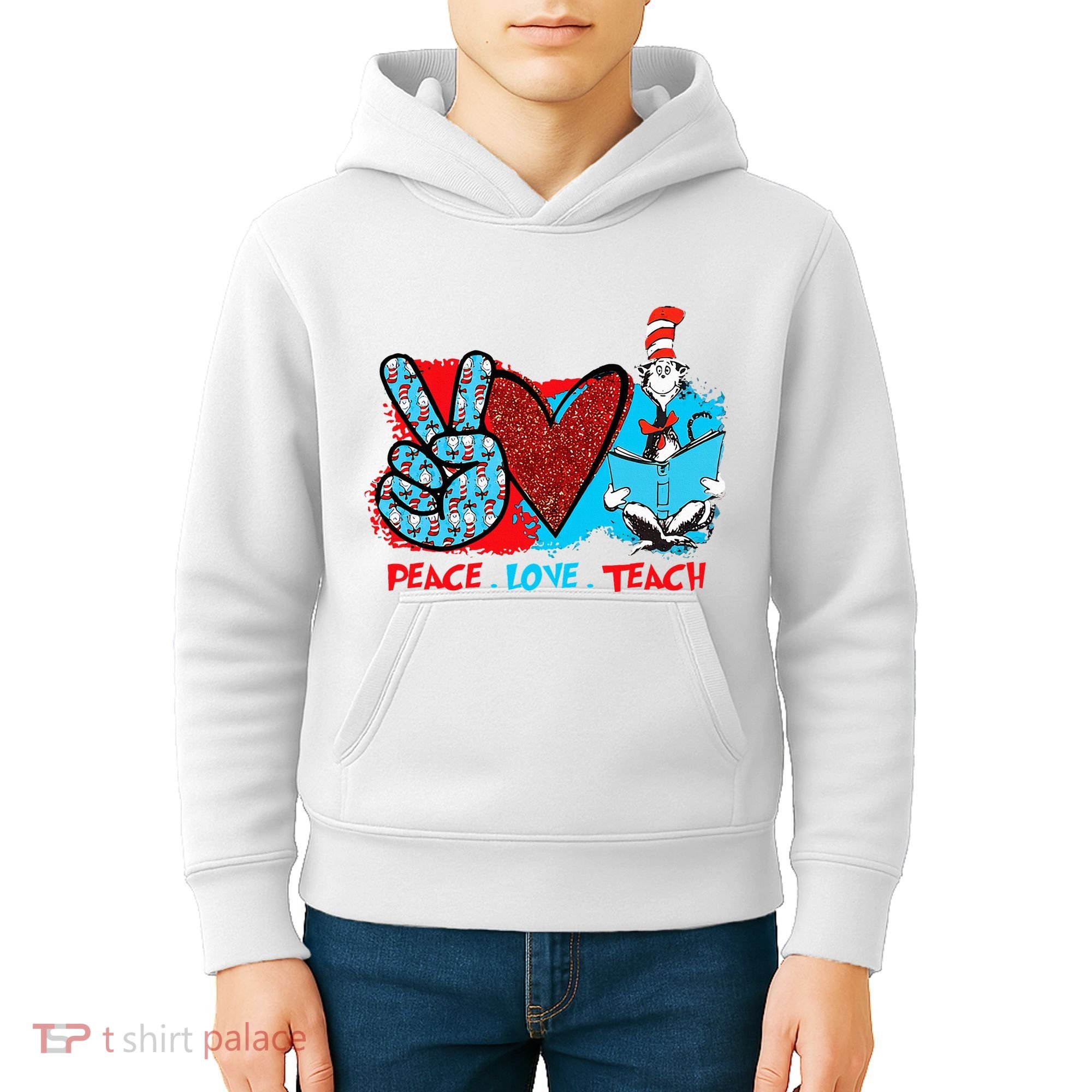 I Teach A Thing Or Two In Preschool Kindergarten 2nd Grade Kids Hoodie