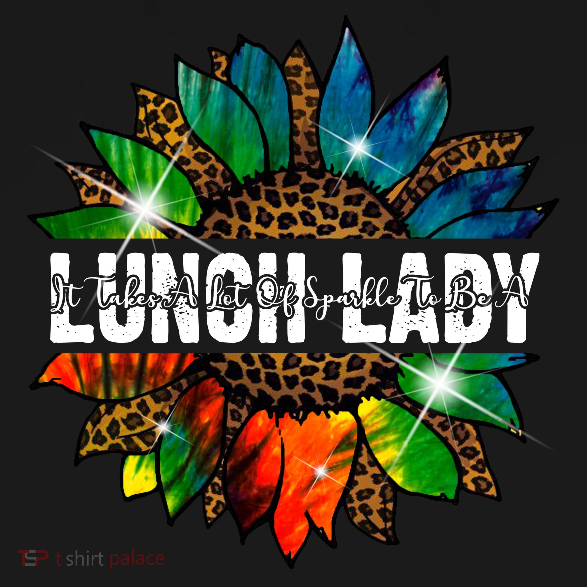 It Takes A Lot Of Sparkle To Be A Lunch Lady Women's Hoodie