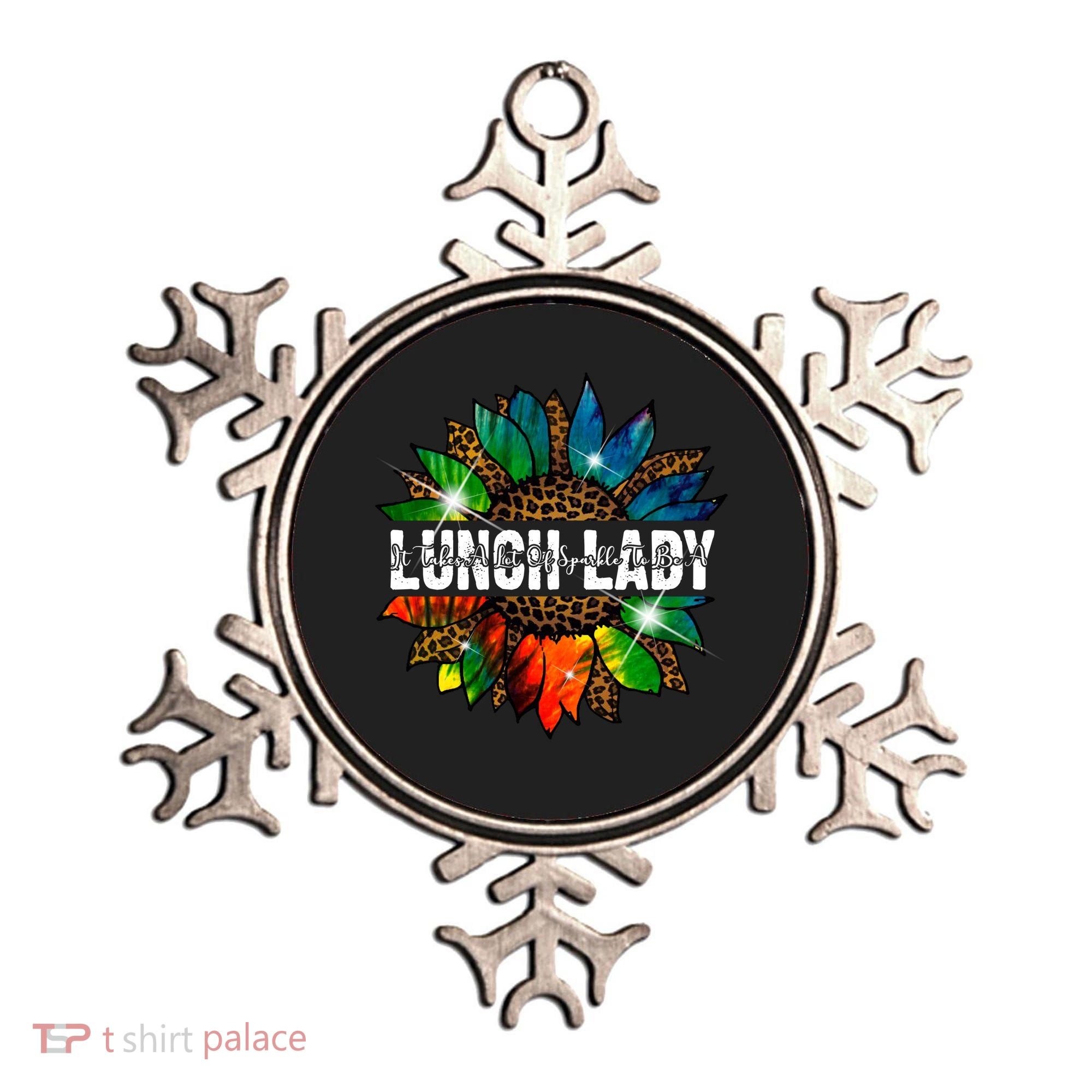 It Takes A Lot Of Sparkle To Be A Lunch Lady Ornament