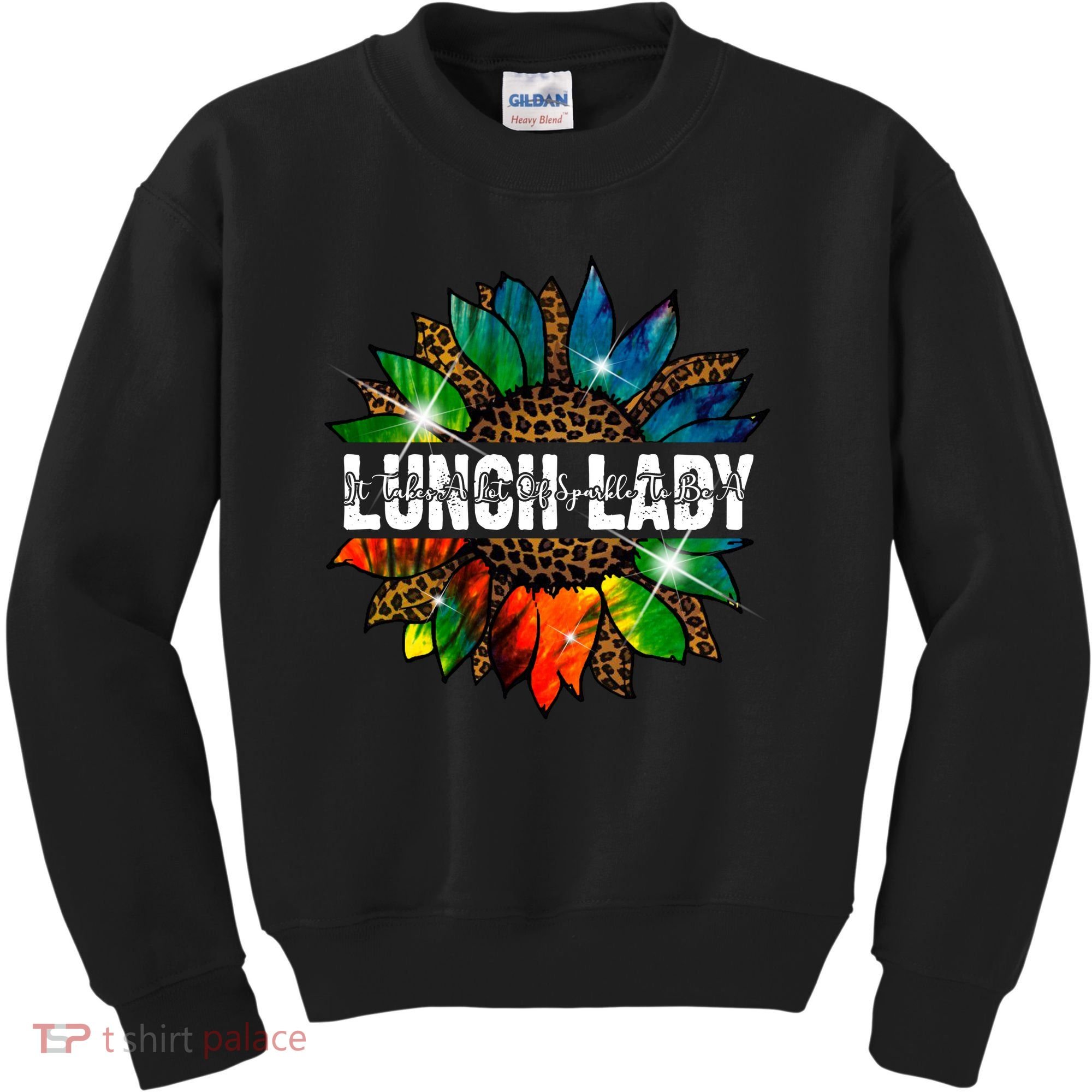 It Takes A Lot Of Sparkle To Be A Lunch Lady Kids Sweatshirt