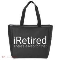 IRetired Theres A Nap For That Retirement Humor Tote Bag thumb 0