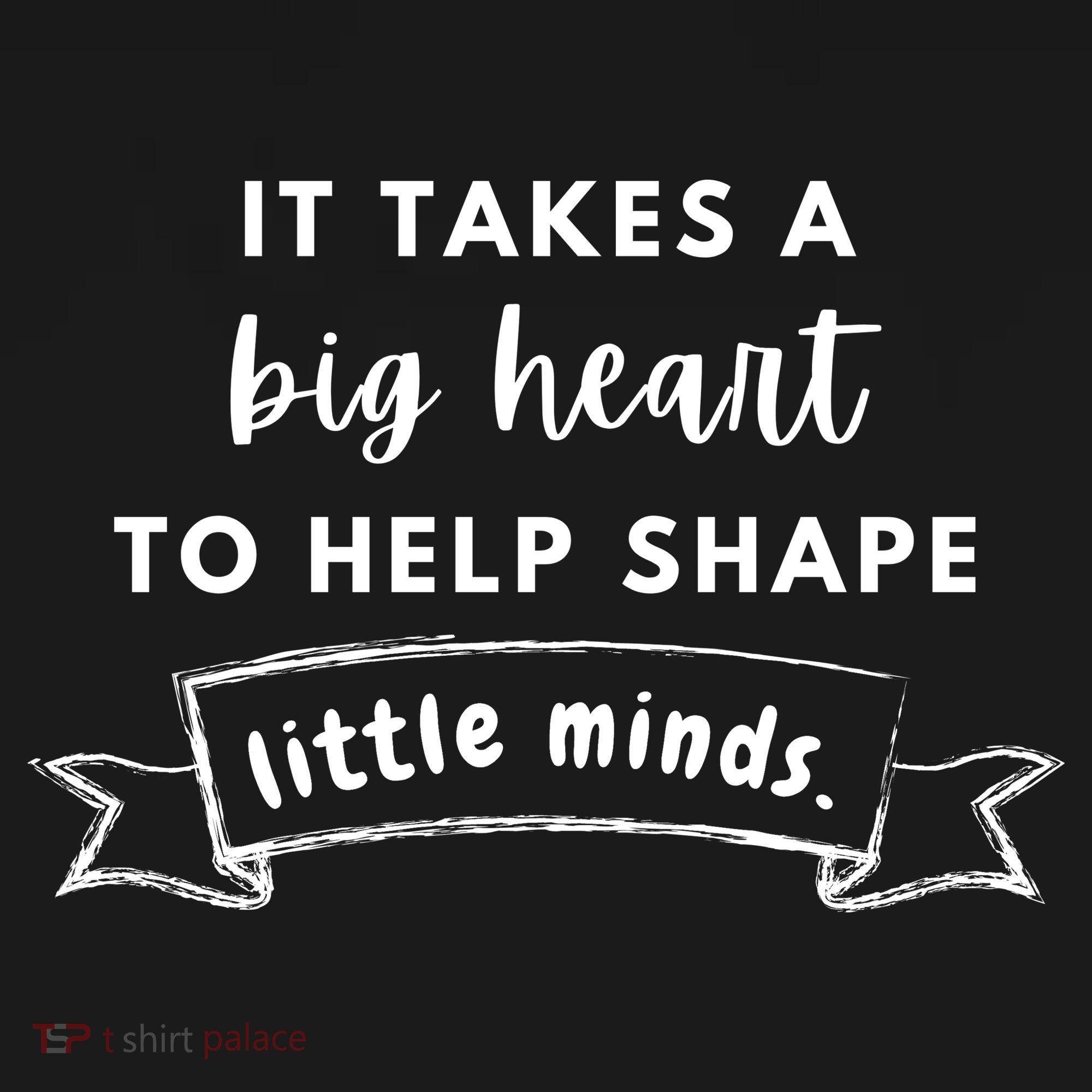 It Takes A Big Heart To Help Shape Little Minds Cute Teacher Gift Women's Hoodie