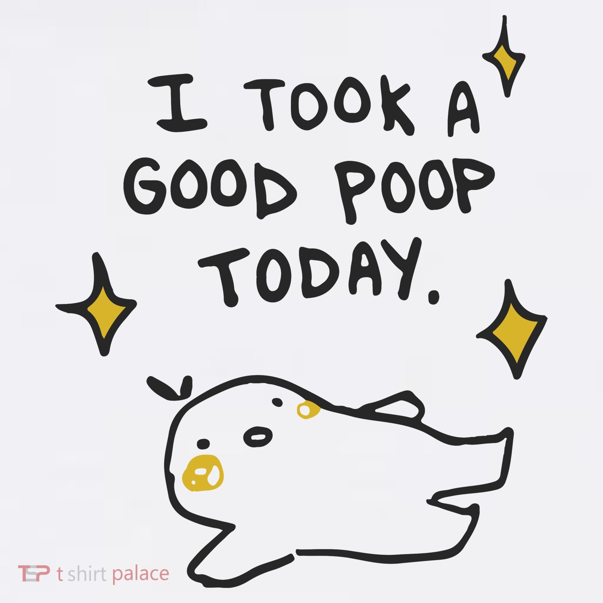 I Took A Good Poop Today Apron