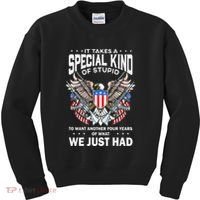 It Takes A Special Kind Of Stupid To Want Another Kids Sweatshirt thumb 0