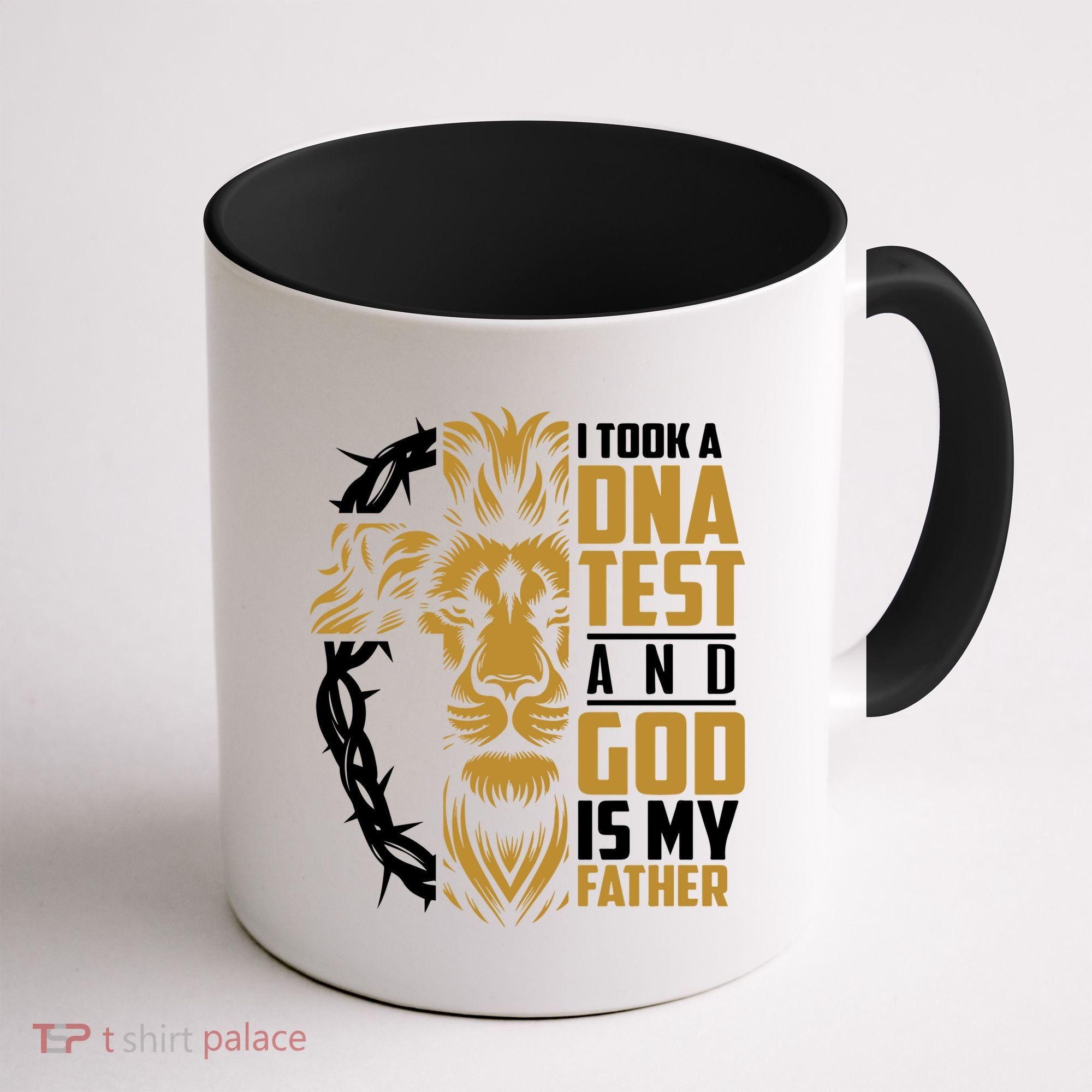 I Took A Dna Test God Is My Father Coffee Mug