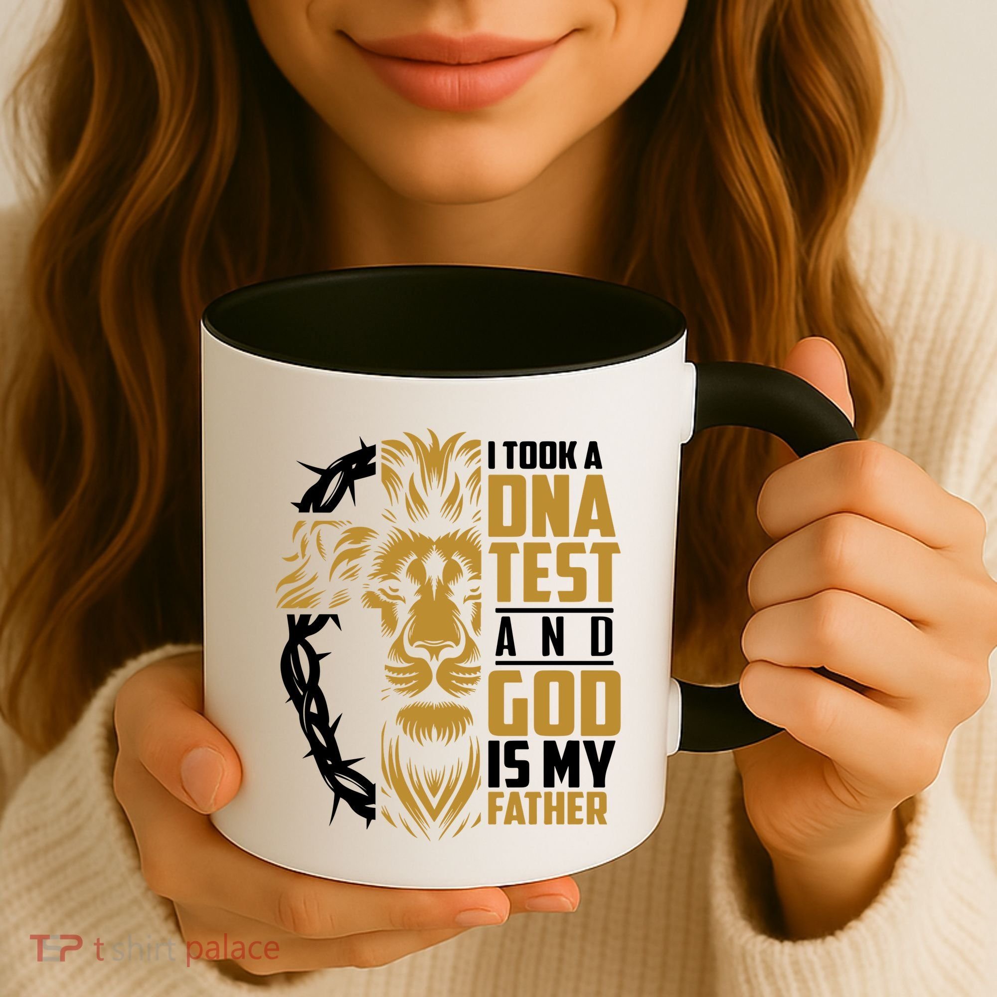 I Took A Dna Test God Is My Father Coffee Mug