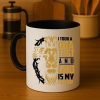 I Took A Dna Test God Is My Father Coffee Mug thumb 4