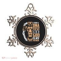I Took A Dna Test God Is My Father Ornament thumb 0