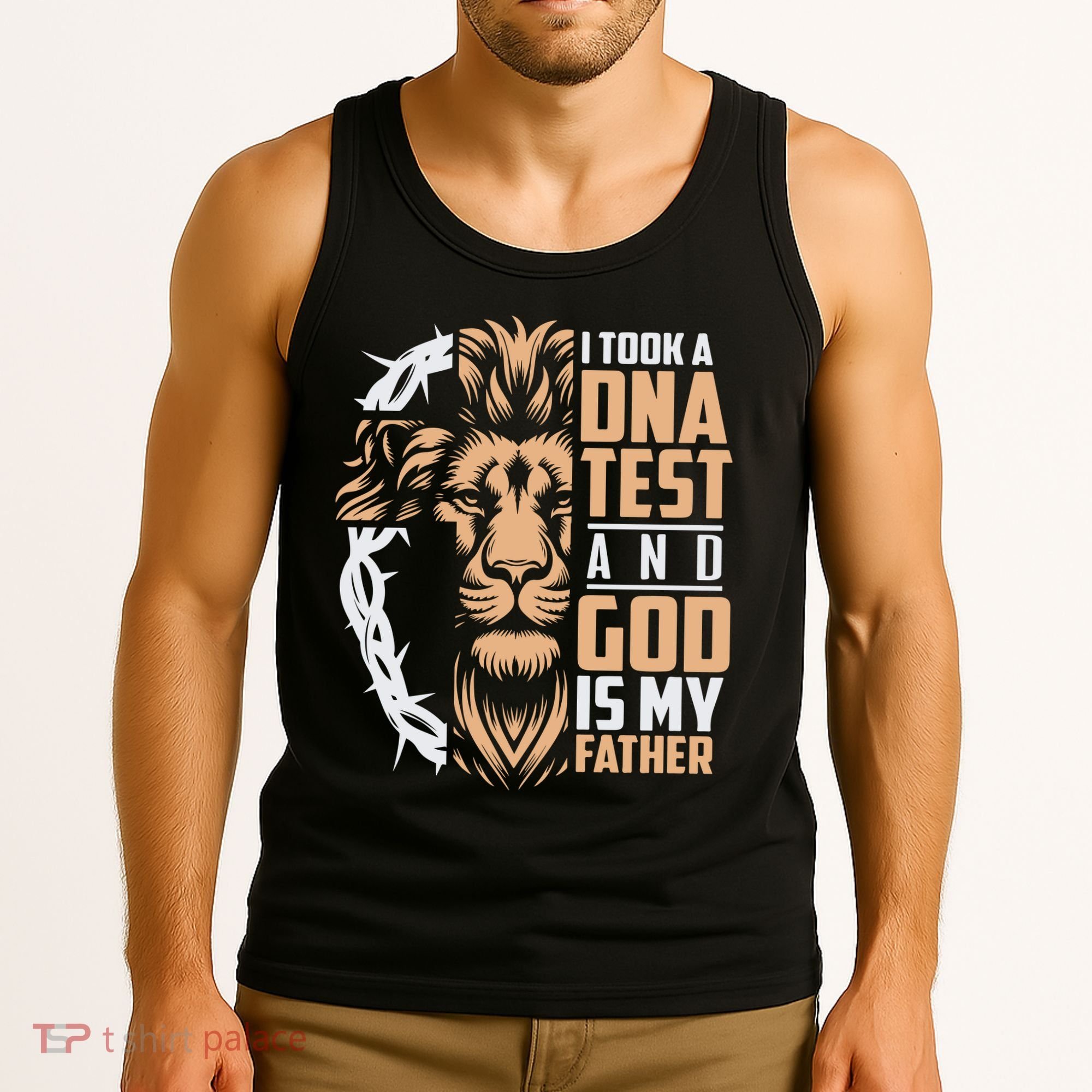 I Took A Dna Test God Is My Father Tank Top