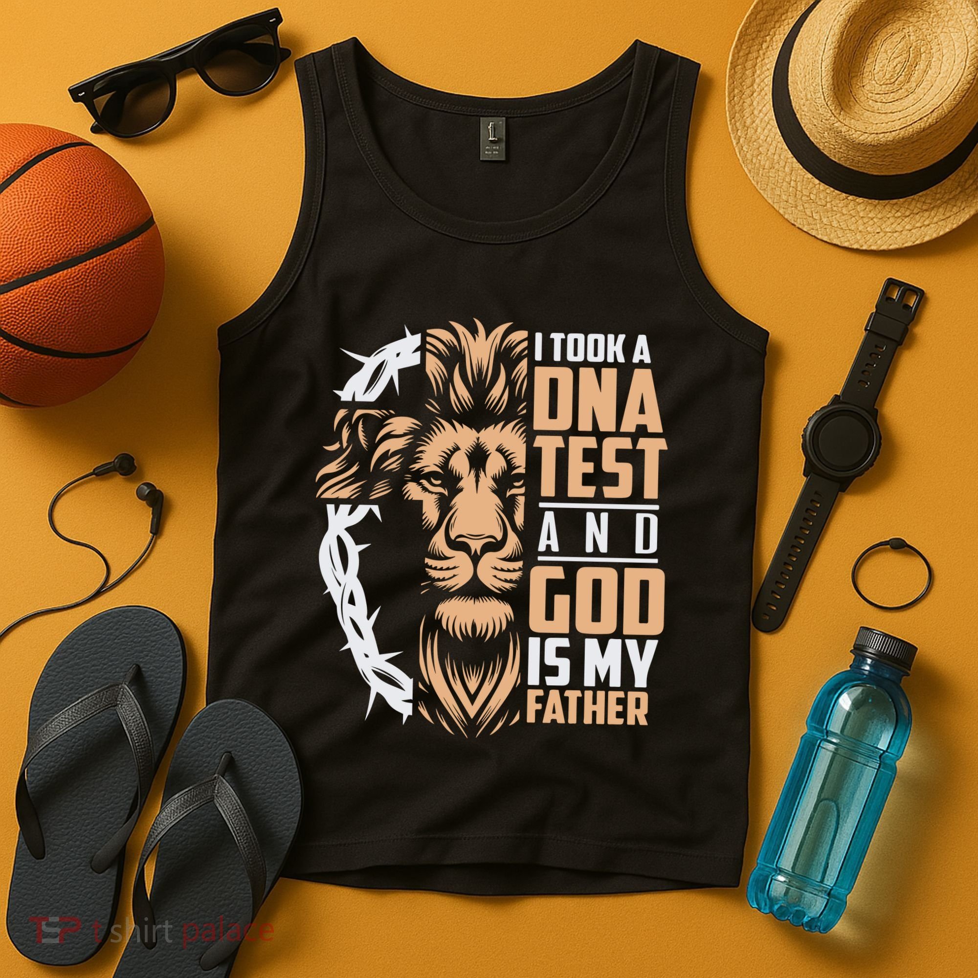 I Took A Dna Test God Is My Father Tank Top