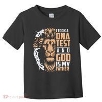I Took A Dna Test God Is My Father Toddler T-Shirt thumb 0