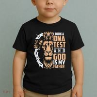I Took A Dna Test God Is My Father Toddler T-Shirt thumb 2