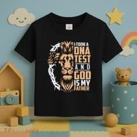 I Took A Dna Test God Is My Father Toddler T-Shirt thumb 3