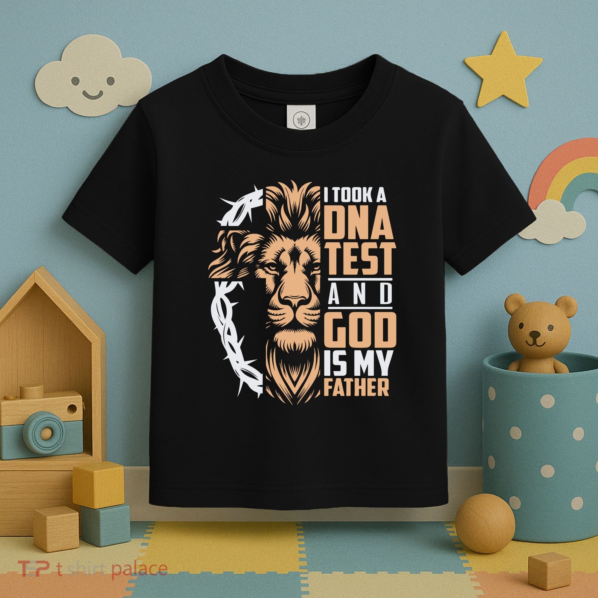 I Took A Dna Test God Is My Father Toddler T-Shirt