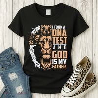 I Took A Dna Test God Is My Father Women's T-Shirt thumb 3