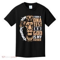 I Took A Dna Test God Is My Father Kids T-Shirt thumb 0