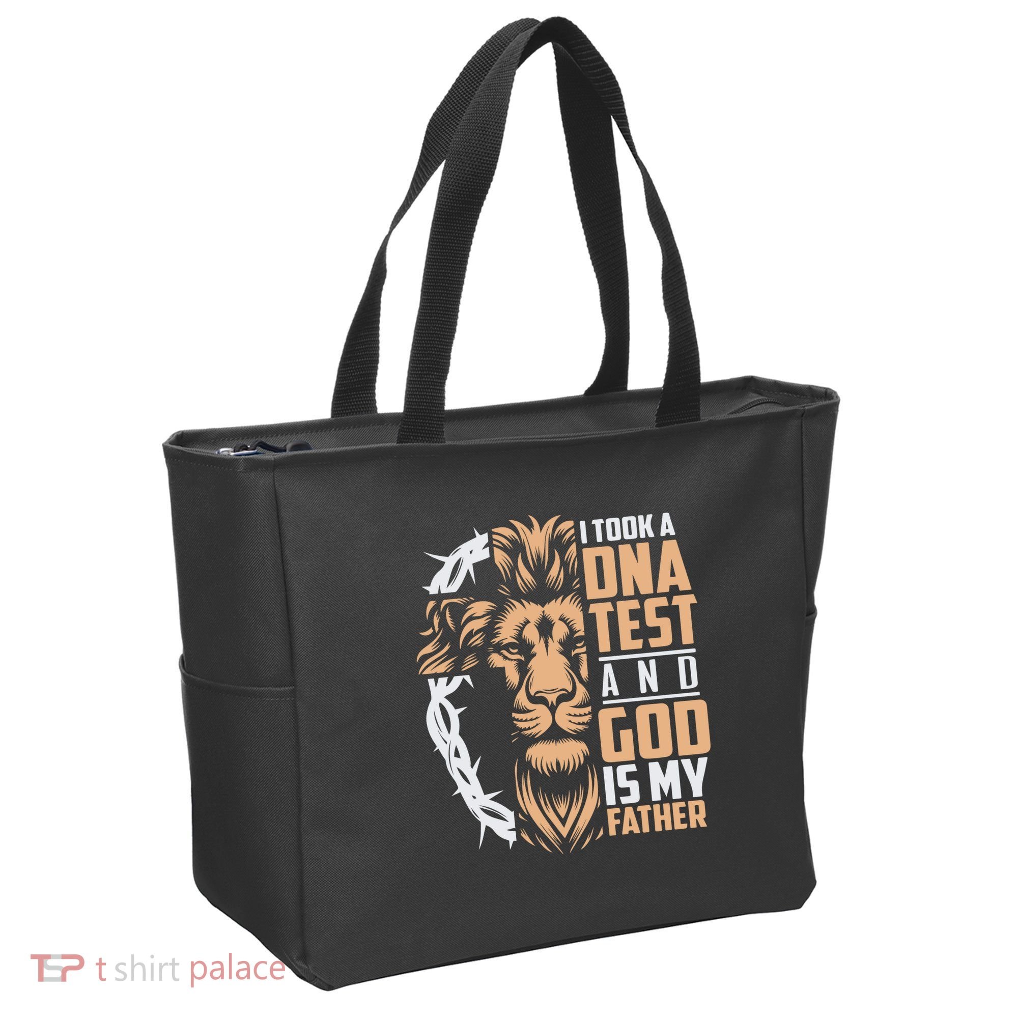 I Took A Dna Test God Is My Father Tote Bag