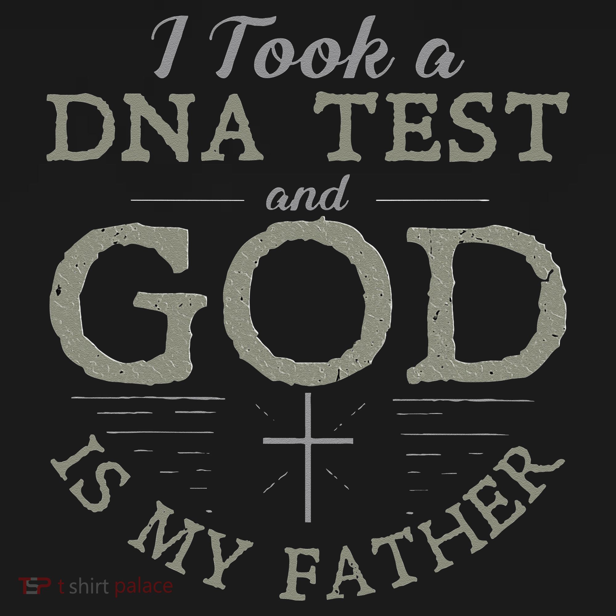 I Took A DNA Test And God Is My Father Funny Christian Kids Sweatshirt