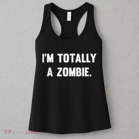 I'm Totally A Zombie Women's Tank Top thumb 3